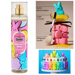 BBW Peep Marshmallow Body Mist NEW FULL-SIZE